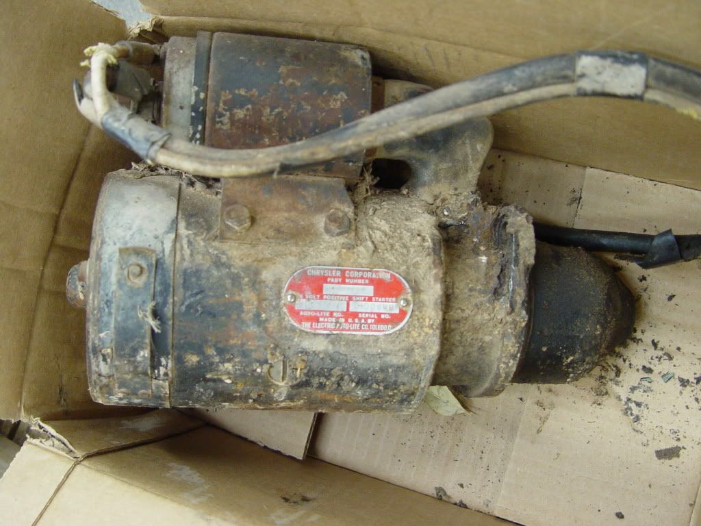 '51'53 Chrysler Hemi starter interchange The H.A.M.B.